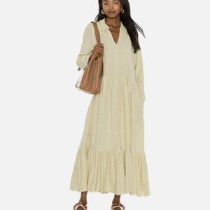 elvia one sleeve midi dress Ulla Johnson